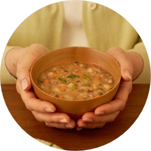 野菜たっぷりのスープ